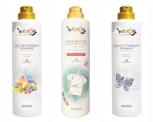 Zestaw Wexor 3X Płyn Do Prania Ubrań 750 Ml na Arena.pl