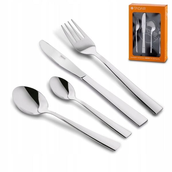 Komplet sztućców Tadar MEZO 24 elementy zdjęcie 1