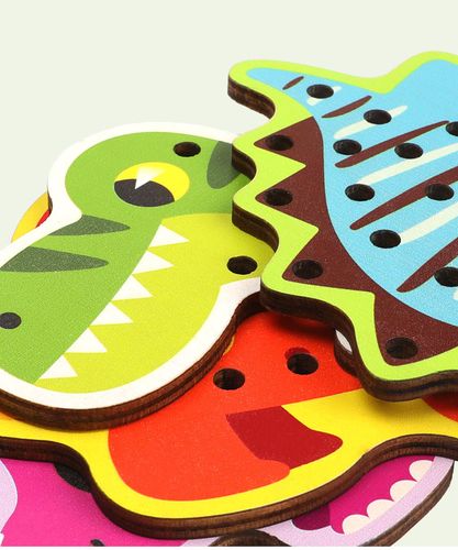 gra logiczna zręcznościowa przeplatanka dinozaury jhtoy-428 na Arena.pl