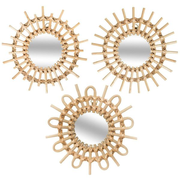 Zestaw 3 luster boho Sunflower 28cm zdjęcie 1