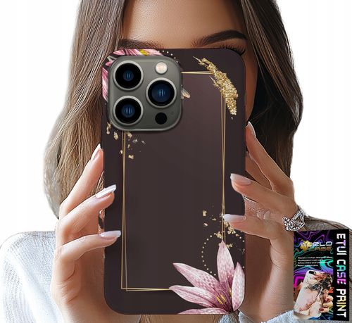 ETUI DO IPHONE 16 PRO MAX - KWIECISTE ELEGANCKIE WZORY OBUDOWA na Arena.pl