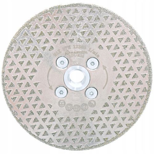 TARCZA DIAMENTOWA DO CIĘCIA SZLIFOWANIA POD KĄTEM 45 STOPNI GRESU 125MM M14 na Arena.pl