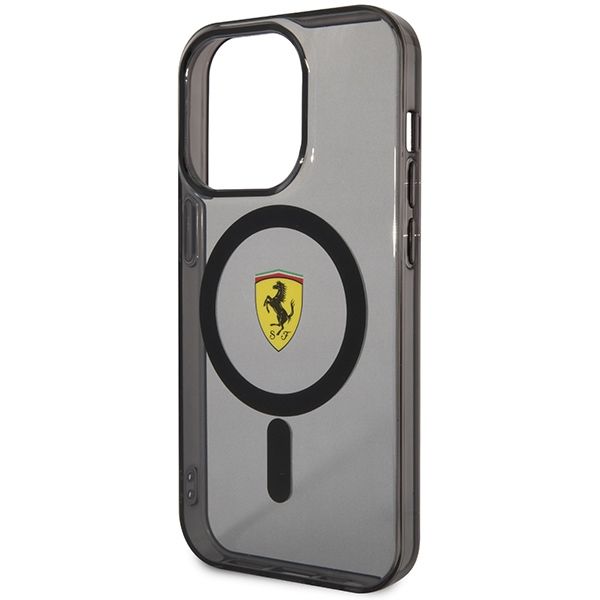 Etui Ferrari do iPhone 14 Pro, Czarny MagSafe zdjęcie 6