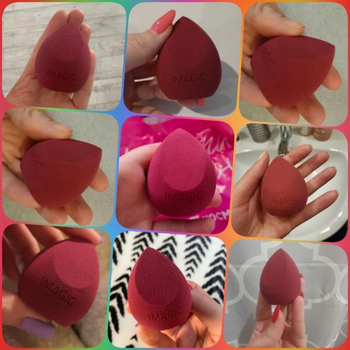 Gąbka do makijażu IMAGIC PROfessional ścięta łezka na Arena.pl