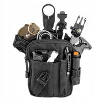 NEO TOOLS ZESTAW SURVIVALOWY 14w1 ETUI TORBA NÓŻ LATARKA KRZESIWO 63-153