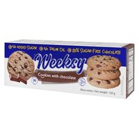 WEEKSY Ciasteczka z kawałkami czekolady 120g