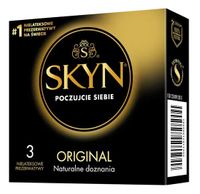 SKYN Original Nielateksowe Prezerwatywy Poliizopren Cienkie 3szt