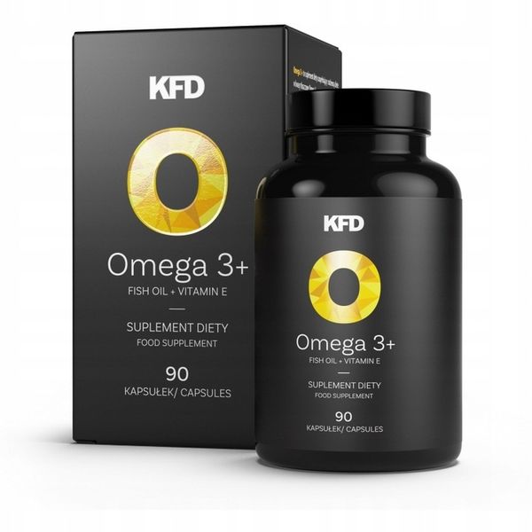 KFD OMEGA 3+ 90 kaps. - 330 EPA + 220 EPA + WIT. E zdjęcie 1