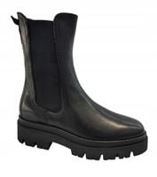 Tamaris 1-25992-41, czarne botki damskie, rozmiar 40