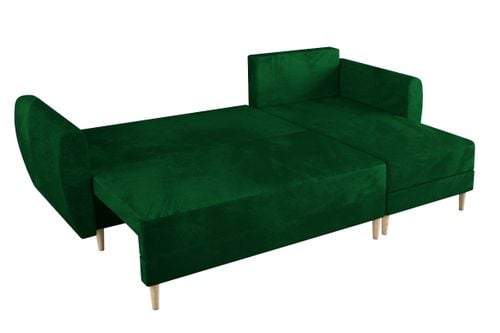 Narożnik rozkładany skandynawski PONO rogówka do salonu spanie na Arena.pl