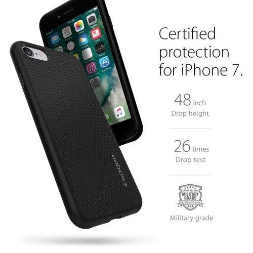 SPIGEN SGP Etui Liquid Air Black iPhone 7/8 na Arena.pl