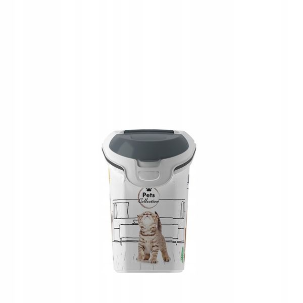 CURVER POJEMNIK NA KARMĘ ŻWIREK DLA KOTA 6kg 15L zdjęcie 10