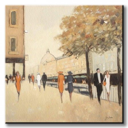 Early Birds - Harrods - Obraz na płótnie 60x60 cm na Arena.pl