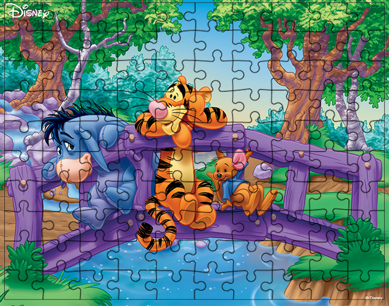 Puzzle Kubuś Puchatek zdjęcie 1
