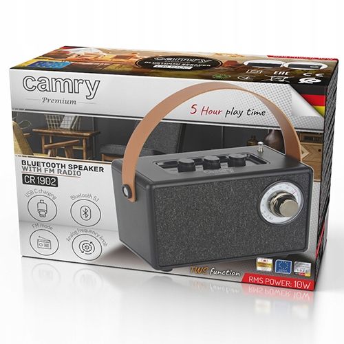 Radio FM Camry CR 1902 B Bluetooth, USB na Arena.pl