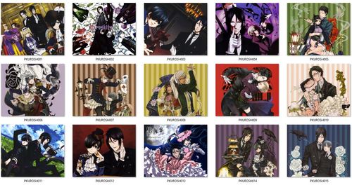 Podkładka Kuroshitsuji - RÓŻNE ROZMIARY na Arena.pl