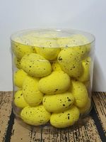 jajka w kloszu 3cm ŻÓŁTE 36szt 7728