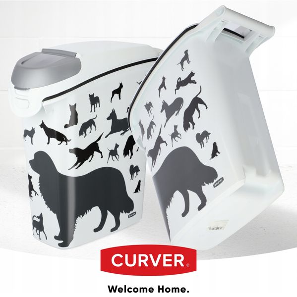Curver Pojemnik Na Karmę Żywność Dla Psa Kota 10kg zdjęcie 3