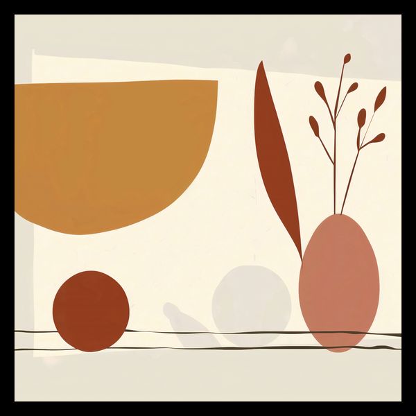 Plakat 40x40cm Łodygi Wizji zdjęcie 2