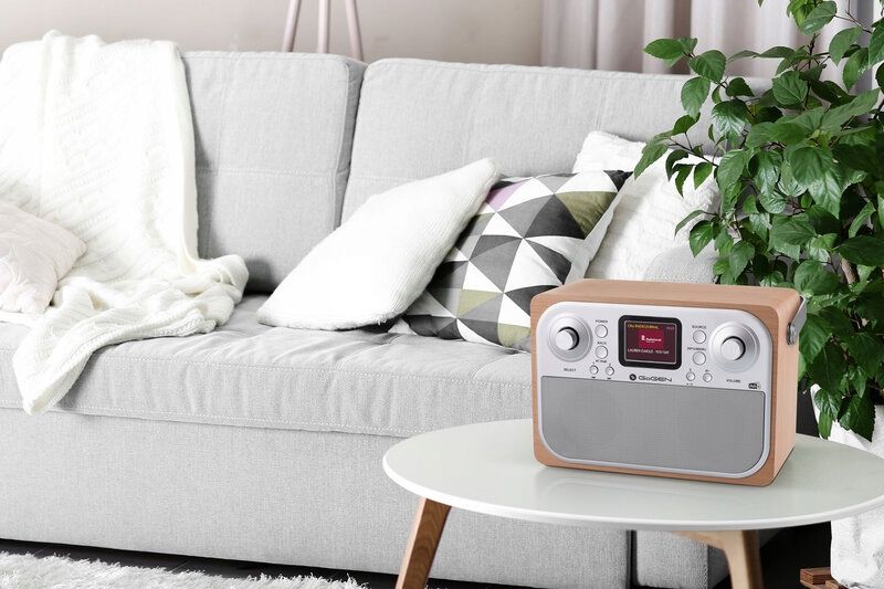 Radio Retro FM DAB+ Bluetooth USB AUX Budzik GoGEN zdjęcie 2