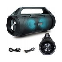 Głośnik bluetooth przenośny bezprzewodowy Manta SPK215 czarny 30 W IPX5