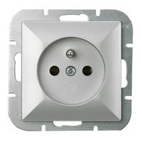 PERŁA GNIAZDO POJEDYNCZE P/T Z/U SREBRNY - E+9000166