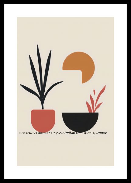 Plakat 53x81cm Domowy Ogród zdjęcie 3