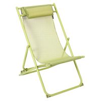 Leżak Canard składany zielony