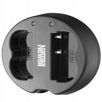 2 x Ładowarka dwukanałowa Newell SDC-USB do akumulatorów Canon BP-511