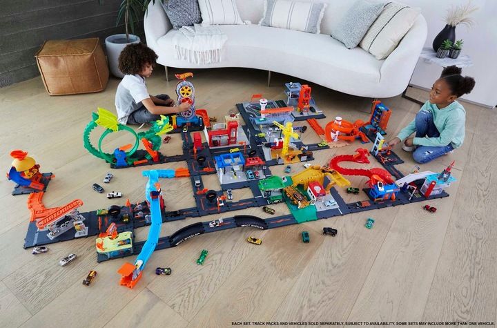 HOT WHEELS TOR SAMOCHODOWY ZESTAW DO ROZBUDOWY zdjęcie 2