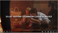 Czujnik czadu Tlenku węgla Detektor CO Bezprzewodowy bateryjny cert. CNBOP