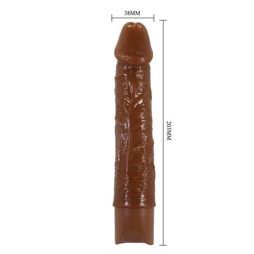 pretty love leander realistic vibrating dildo (brown edition) na Arena.pl