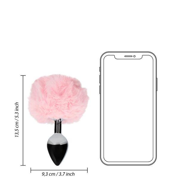 Bunny Tail With Metal Butt Plug zdjęcie 9