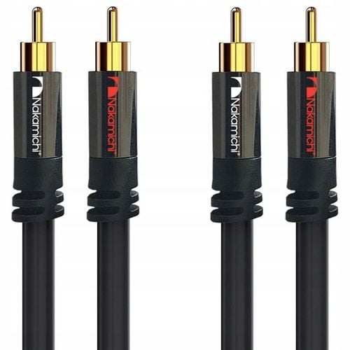 KABEL 2RCA - 2RCA CINCH HQ STEREO OFC NAKAMICHI 1m na Arena.pl