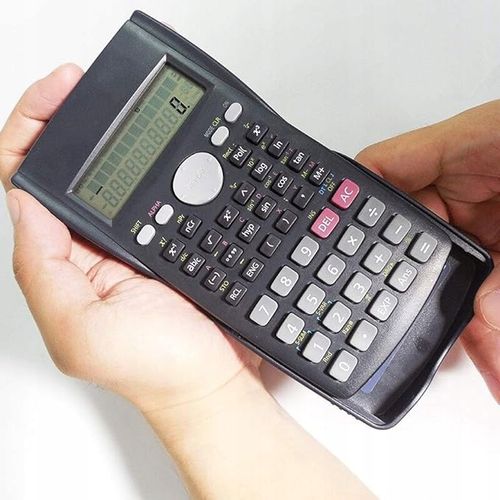 Kalkulator naukowy dwuliniowy biurowy do szkoły studia dużo 249 funkcji na Arena.pl