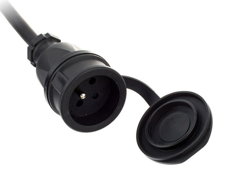 Kabel zasilający przedłużacz 5m oświetlenie nagłośnienie H07RN-F 2,5 mm² zdjęcie 4