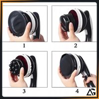 PISTOLET DO MASAŻU MASAŻER ANTYCELLULITOWY WYSZCZUPLAJĄCY DO CELLULITU 9w1