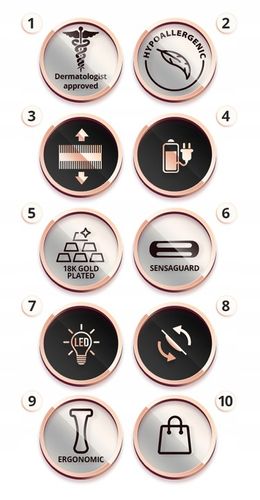 TRYMER GOLARKA DO BIKINI NÓG PACH CIAŁA - FLAWLESS na Arena.pl