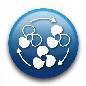 WENTYLATOR WIATRAK PODŁOGOWY CICHY MOCNY TURBOFAN HONEYWELL WYDAJNY 740m3/h na Arena.pl