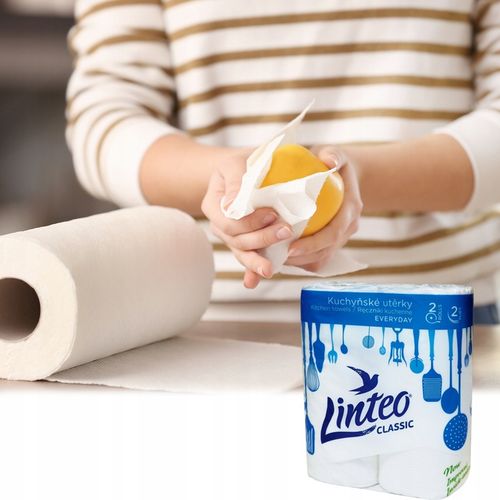 Ręcznik papierowy celuloza Linteo biały 12x2 szt na Arena.pl