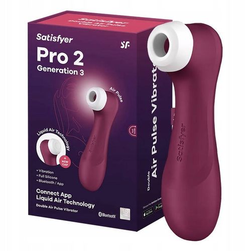 SATISFYER PRO 2 GEN 3 MASAŻER ŁECHTACZKI PINGWINEK WIBRATOR Z APLIKACJĄ na Arena.pl