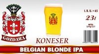 Gozdawa - Belgian Blonde IPA - Seria Koneser