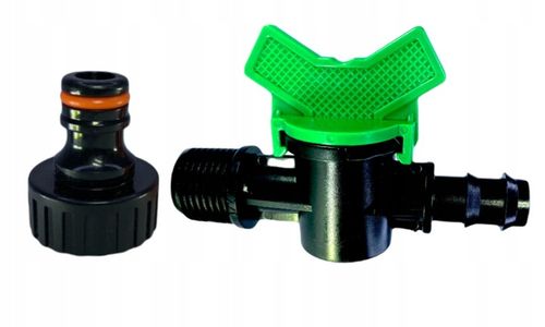 LINIA KROPLUJĄCA NAWODNIENIE KROPELKOWE WĄŻ DO PODLEWANIA ZESTAW 50m+ 56el. na Arena.pl