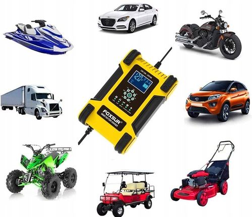 PROSTOWNIK SAMOCHODOWY 12V 24V 12A NAPRAWA AKUMULATORÓW FOXSUR DO mikroproc na Arena.pl