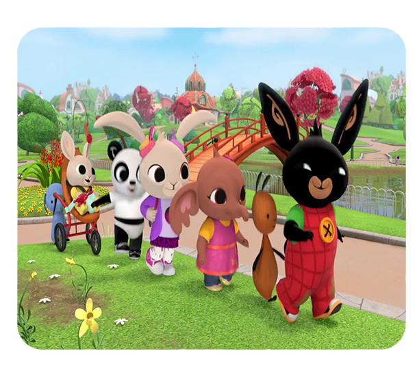 Podkładka pod myszkę Królik Bing zdjęcie 1