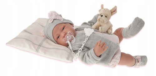 Lalka Bobas Antonio Juan Nacida Gris 3386 / 33086 na Arena.pl