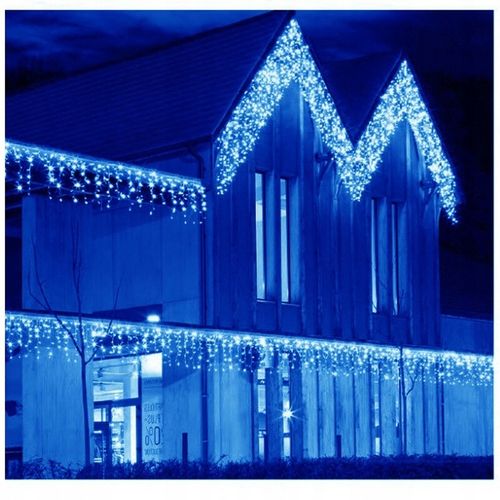 SOPLE FLASH 500 LED ZEWNĘTRZNE CHOINKOWE lampki NIEBIESKIE z Flashem na Arena.pl