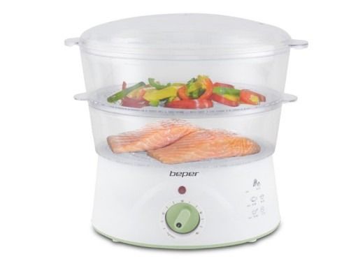 Parowar Beper 90.501 Vaporiera Steam Cooker zdjęcie 4