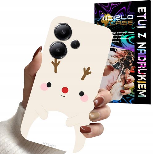 ETUI CASE DO XIAOMI NOTE 13 PRO PLUS 4G - ŚWIĄTECZNE WZORY RENIFER MIKOŁAJŚ na Arena.pl