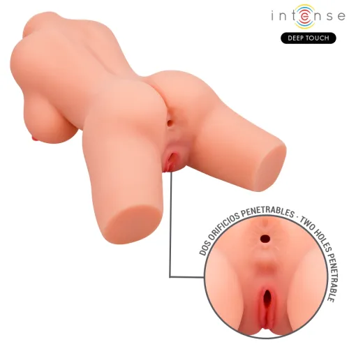 intense deep touch jesse torso - model dwukanałowy, silikon na Arena.pl